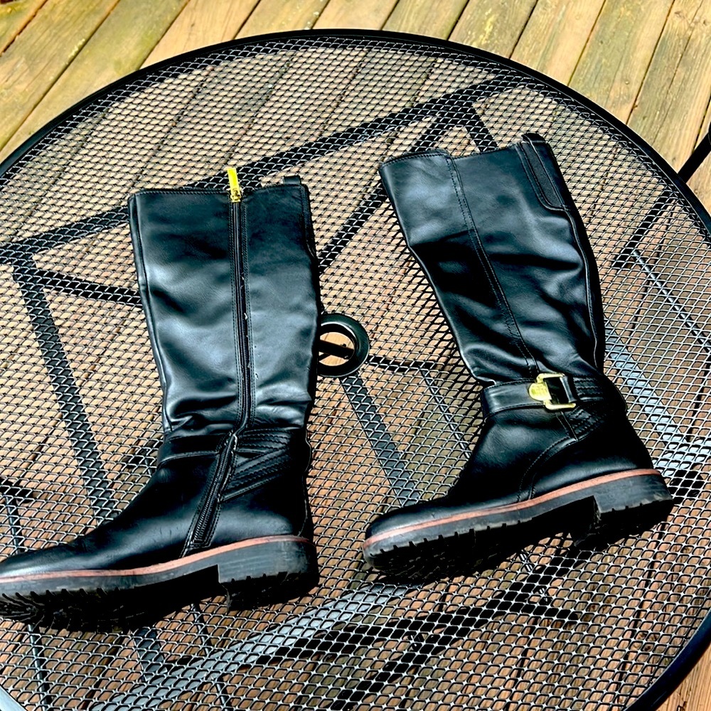 Tommy Hilfiger - Frankly Knee High Boot -Black 6m
